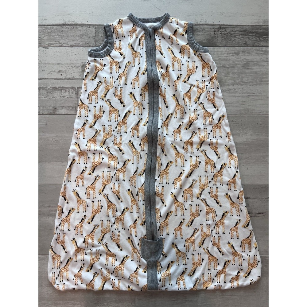 Burt's Bees Baby ORGANIC COTTON Beekeeper SleepSack Large 12-18M Giraffes Unisex